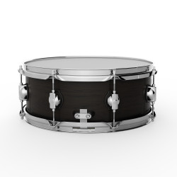 GROOVE MASTER - Caisse claire 14x5,5" (Bouleau) - Black Mist (Satin)