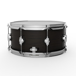 GROOVE MASTER - Caisse claire 14x5,5" (Bouleau) - Black Mist (Satin)