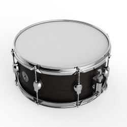 GROOVE MASTER - Caisse claire 14x5,5" (Bouleau) - Black Mist (Satin)