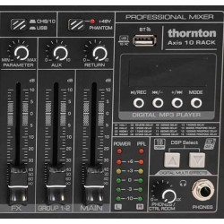 THORNTON - Console de mixage rackable Axis 10 - TH-AXIS10RACK