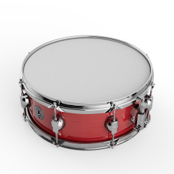 GROOVE MASTER - Caisse claire 14x5,5" (Bouleau) - Spicy Red (Lacquer)