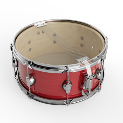 GROOVE MASTER - Caisse claire 14x6,5" (Bouleau) - Spicy Red (Lacquer)