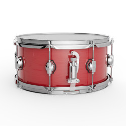 GROOVE MASTER - Caisse claire 14x6,5" (Bouleau) - Spicy Red (Lacquer)